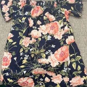 Medium A.Byer flower blouse